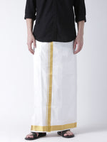 Thumbnail for Sethukrishna Men Double Layer Readymade Dhoti With Pocket - Distacart
