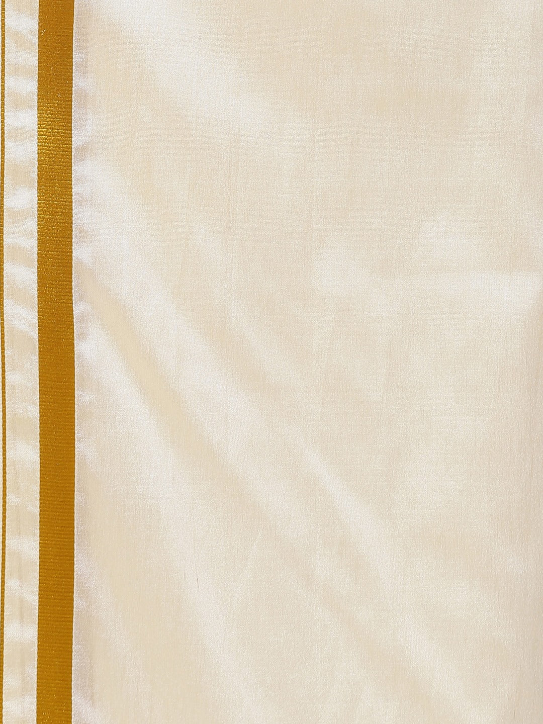 Sethukrishna Cream Solid Readymade Dhoti - Distacart