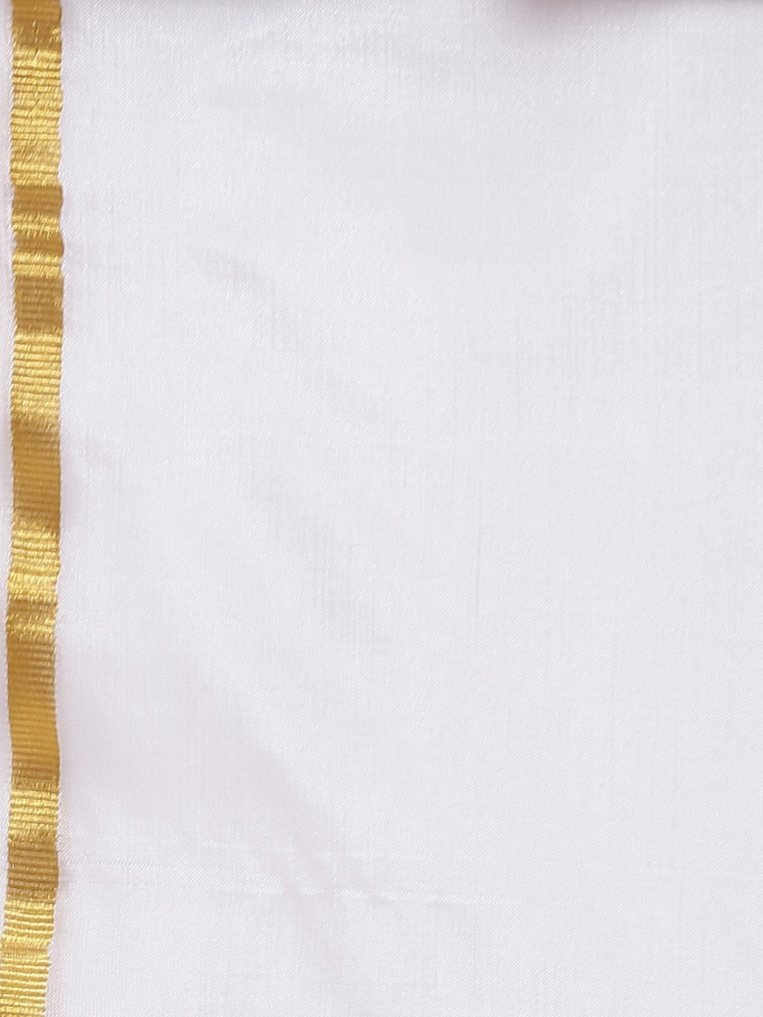 Sethukrishna White Solid Double Layer Readymade Dhoti With Pocket - Distacart