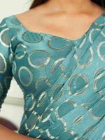 Thumbnail for Tikhi Imli Geometric Woven Design Saree - Distacart