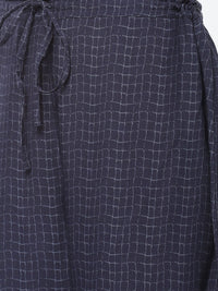 Thumbnail for Biba Ethnic Motifs Printed Pleated Kurta with Palazzos & Dupatta - Distacart