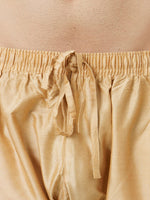 Thumbnail for Manyavar Mandarin Collar Regular Kurta With Pyjamas & Nehru Jacket - Distacart