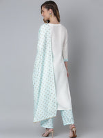 Thumbnail for Khushal K Women Kurta with Palazzos & Dupatta - Distacart