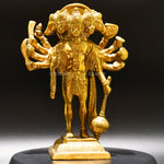 Thumbnail for Brass Panchmukhi Hanuman - Powerful Symbol of Strength and Devotion - 1
