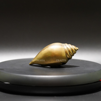 Thumbnail for Brass Shankha - Divine Conch Shell for Spiritual Ceremonies and Blessings - 1