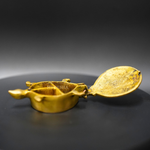 Thumbnail for Brass Tortoise Kumkum Set - 2