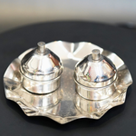 Thumbnail for Stainless Steel Haldi Kumkum Holder - 1