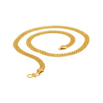 Thumbnail for Gold-Plated Alloy Classic Gold Plated Unisex Chain - The Pari - Distacart