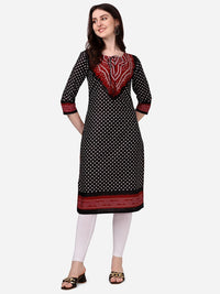 Thumbnail for HERE&NOW Bandhani Printed Kurta - Distacart
