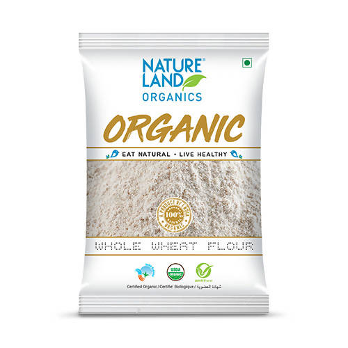 Nature Land Organics Whole Wheat Flour - Distacart