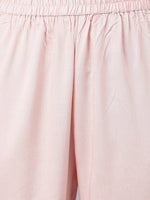 Thumbnail for Khushal K Ethnic Motifs Embroidered Gotta Patti Kurta with Palazzos & With Dupatta - Distacart