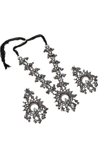 Thumbnail for Mominos Fashion Traditional Mirror Design Necklace Set Mangalsutra - Distacart