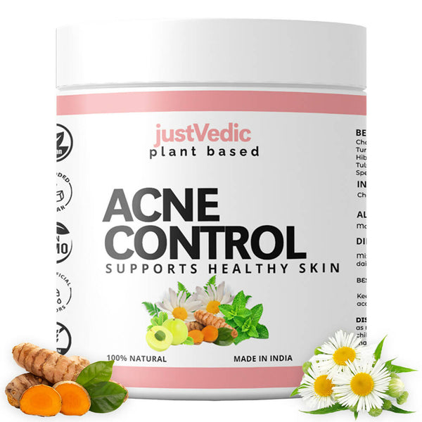 Just Vedic Acne Control Drink Mix - Distacart