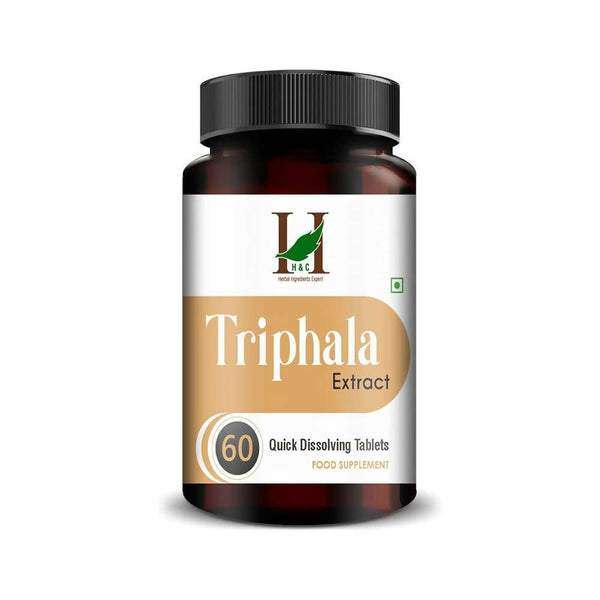H&C Herbal Triphala Extract Quick Dissolving Tablets - Distacart