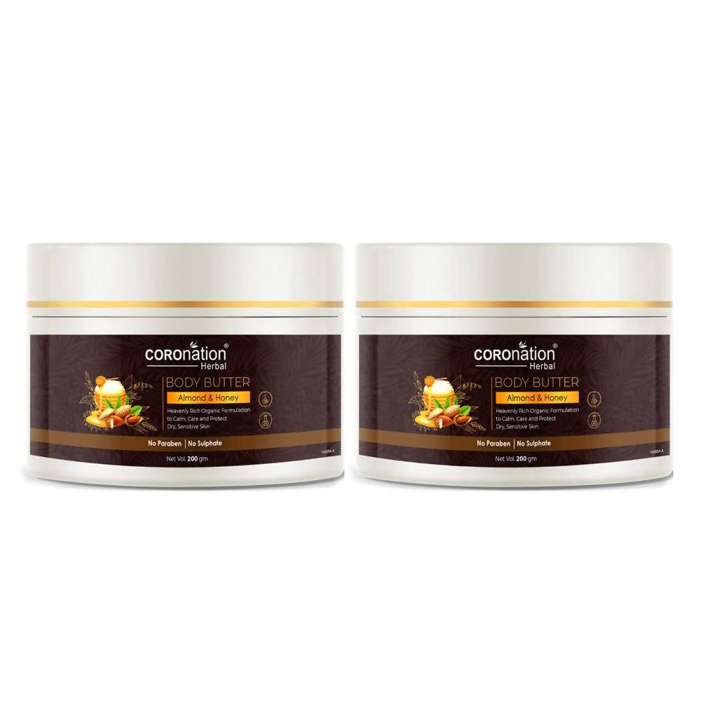 Coronation Herbal Almond & Honey Body Butter - Distacart