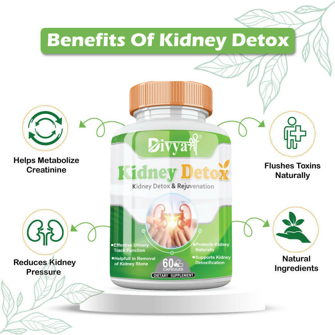 Divya Shree Kidney Detox Capsules - Distacart