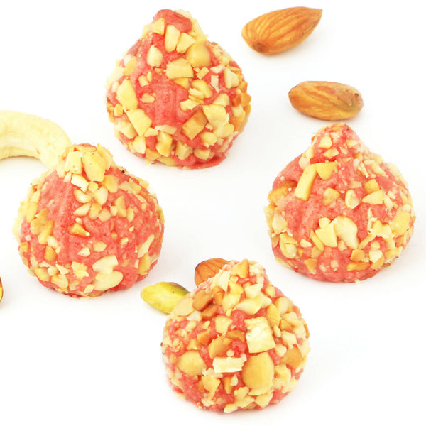 Ghasitaram Roasted Cashew Strawberry Modaks - Distacart