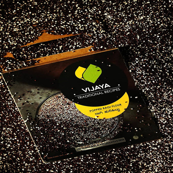 Vijaya Traditional Recipes Ragi Popped Flour - Distacart