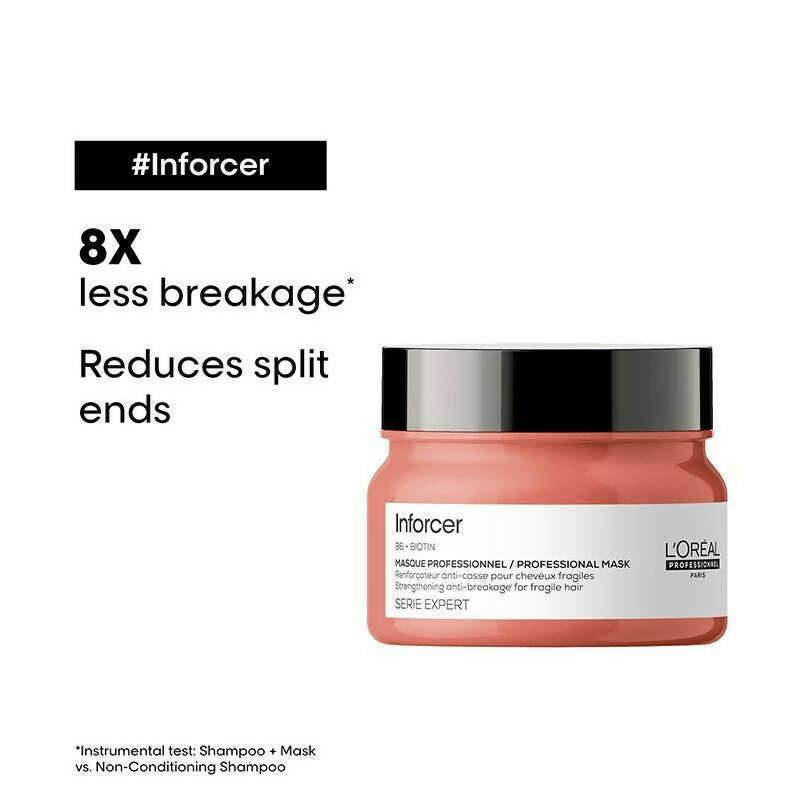 L'Oreal Paris Professionnel Inforcer Strengthening Hair Mask - Distacart