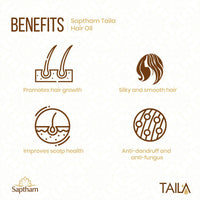 Thumbnail for Saptham Taila 100% Natural Hair Oil - Distacart