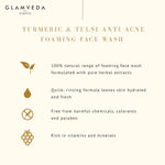 Thumbnail for Glamveda Turmeric & Tulsi Detox Anti Acne Face Wash