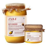 Thumbnail for Jiva Ayurveda A2 Gir Desi Cow Ghee Combo - Distacart