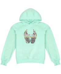 Thumbnail for Girls Printed Hooded Sweatshirt - Mini Marvels - Distacart