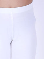 Thumbnail for Vastramay Girls White Chikankari Cotton Kurta And Leggings - Distacart