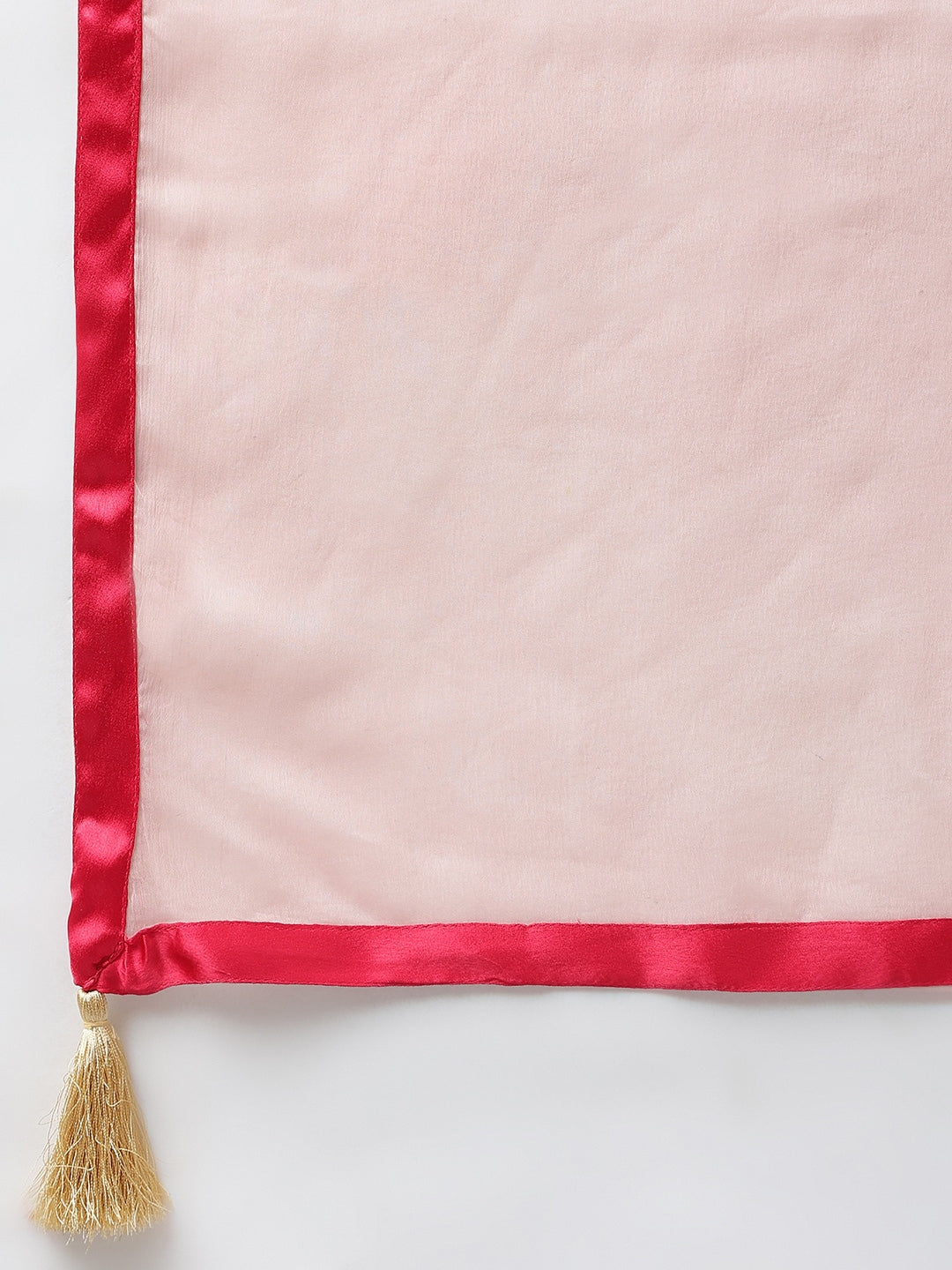 Khushal K Women Pink Floral Embroidered Sequinned Kurta with Palazzos & Dupatta - Distacart