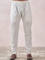 Thumbnail for Manyavar Men Striped Pure Cotton Kurta with Pyjamas - Distacart