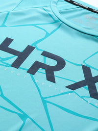 Thumbnail for HRX By Hrithik Roshan Training Men Rapid-Dry Brand Carrier T-shirt - Distacart