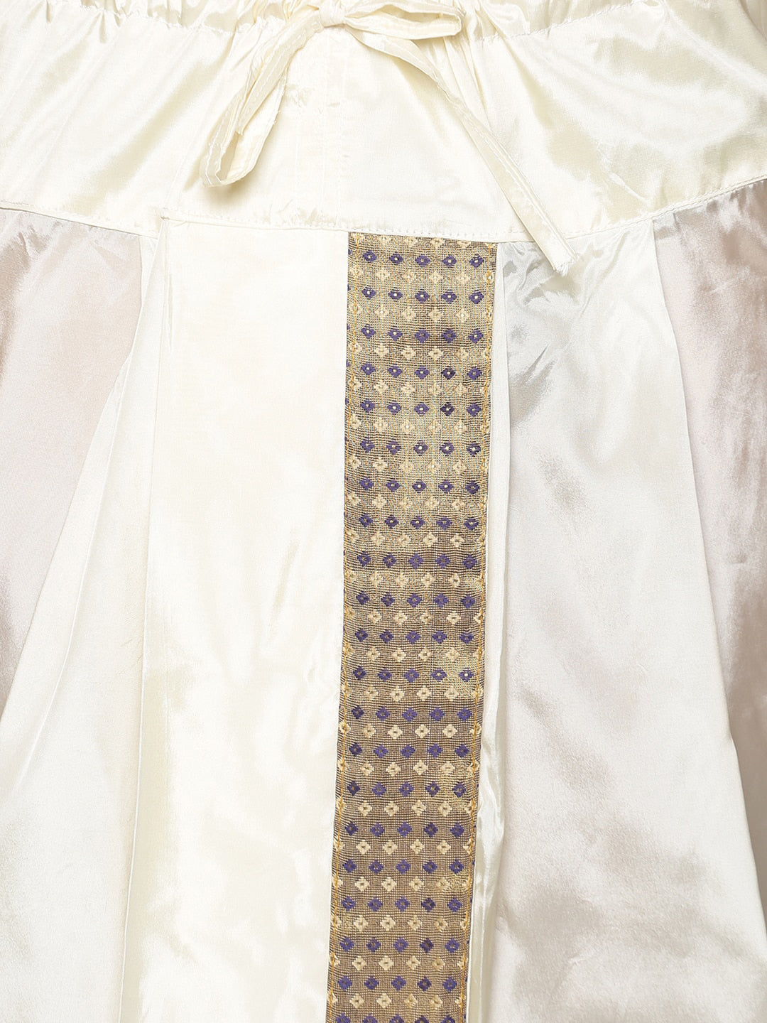 Sethukrishna Men Cream Men Solid Dhoti Pant - Distacart