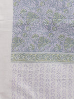 Thumbnail for Kalini Women Lavender Floral Printed Panelled Gotta Patti Pure Cotton Kurta Set - Distacart