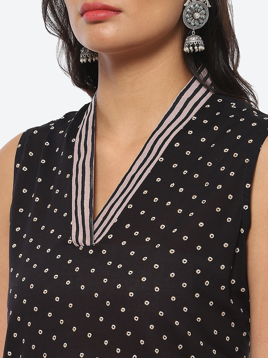 Biba Women Bandhani Printed Kurta With Salwar & Dupatta - Distacart