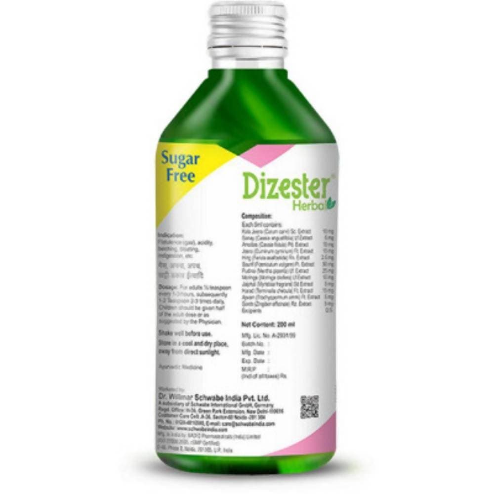 Dr. Willmar Schwabe India Dizester Herbal - Distacart