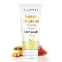 Thumbnail for Glamveda Kesar Chandan Kumkumadi Fairness Face Wash - Distacart