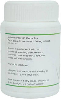 Thumbnail for Jain Ayurveda Brahmi Capsules Ingredients