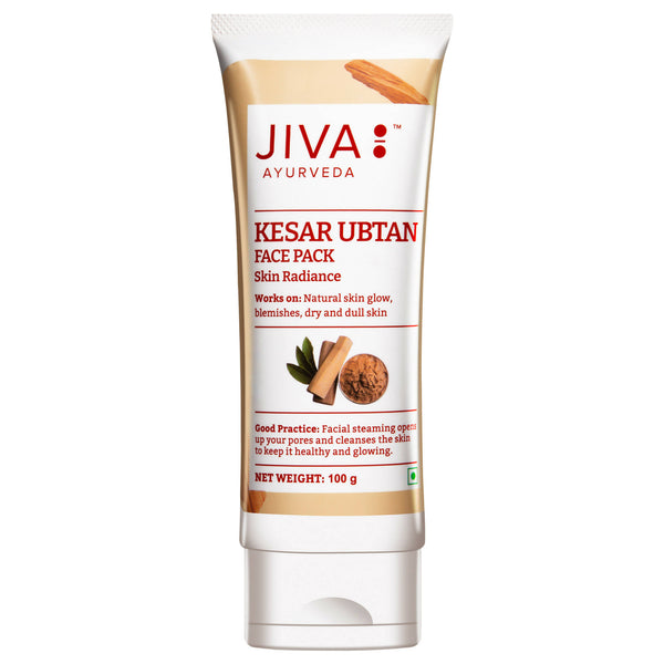 Jiva Ayurveda Kesar Ubtan Face Pack - Distacart