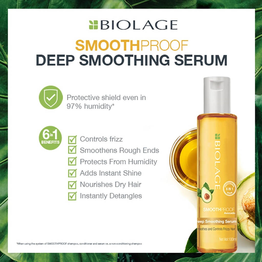 Benefits Of Matrix Biolage SmoothProof Deep Smoothing Serum
