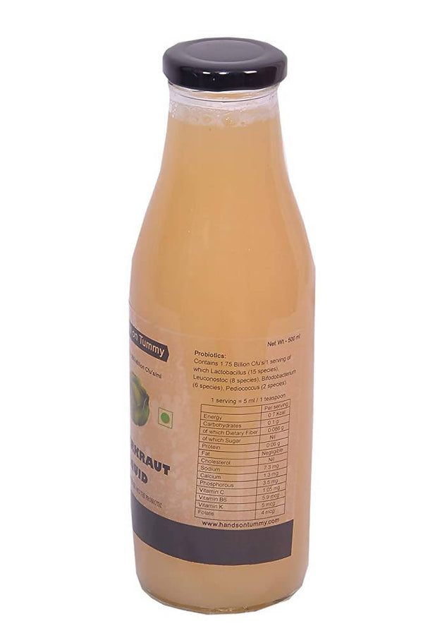 Hands On Tummy Sauerkraut Liquid (Juice) - Distacart