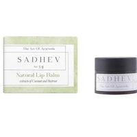 Thumbnail for Sadhev Ayurvedic Natural Lip Balm-Beetroot & Coconut - Distacart
