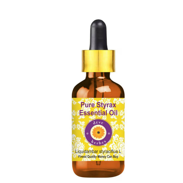 Deve Herbes Pure Styrax Essential Oil - Distacart