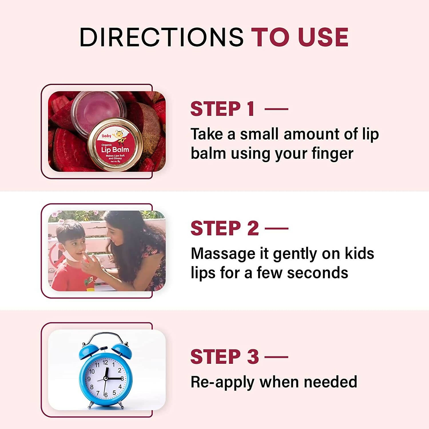 Babyorgano Natural Lip Balm - Chocolate Flavor - Distacart