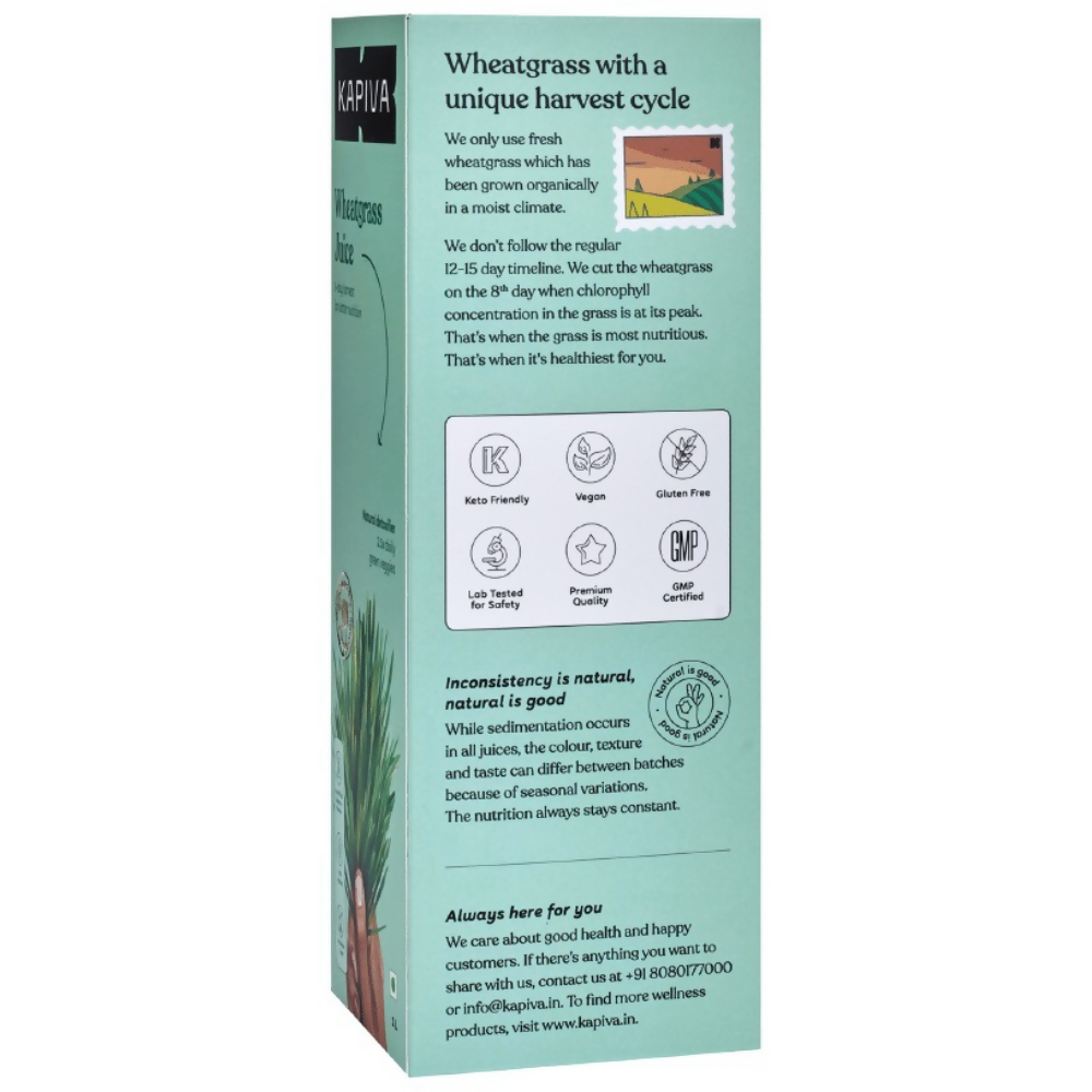 Kapiva Ayurveda Wheat Grass Juice - Distacart