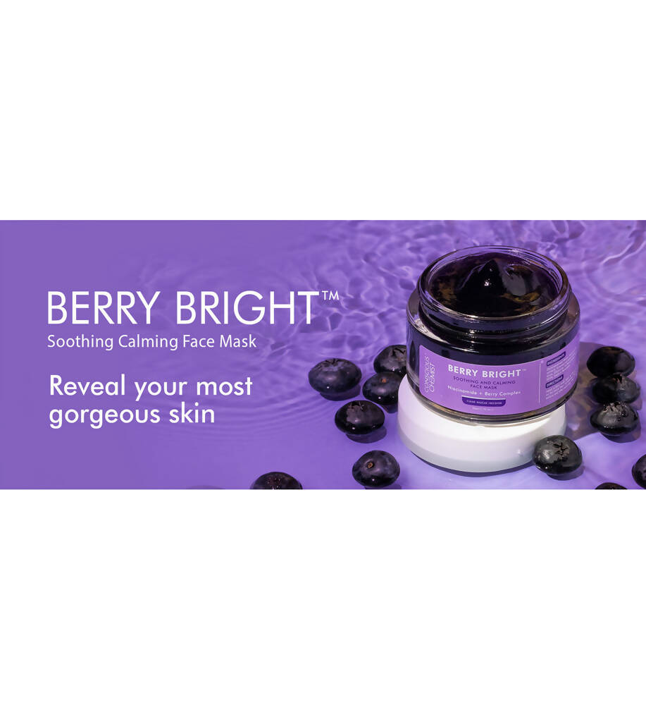 Conscious Chemist Berry Bright Soothing & Calming Gel Mask - Distacart