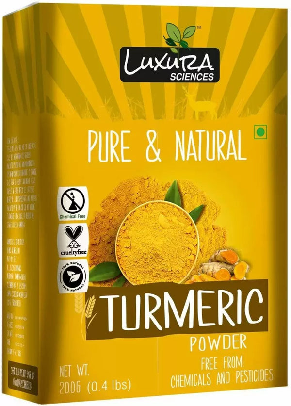 Luxura Sciences Organic Curcumin Wild Turmeric Powder For Skin Whitening - Distacart