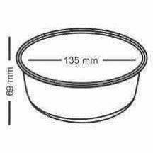 Microwavable Containers with Lunch Bag, 400ml, Set of 3 - Distacart