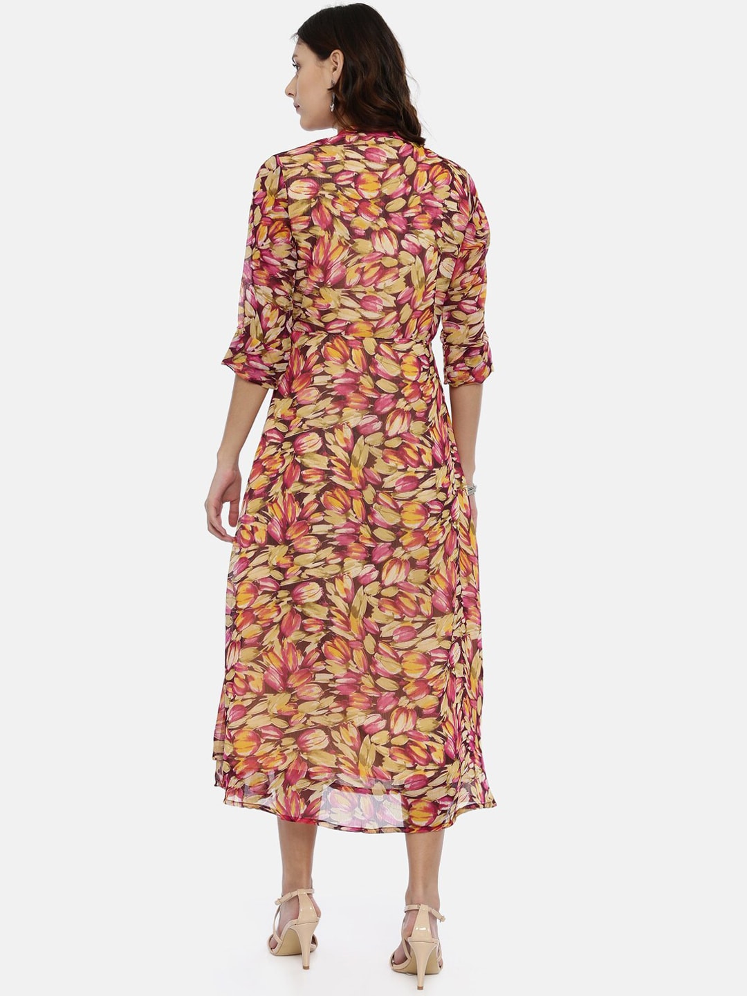 Souchii Multicoloured Printed A-Line Kurta - Distacart