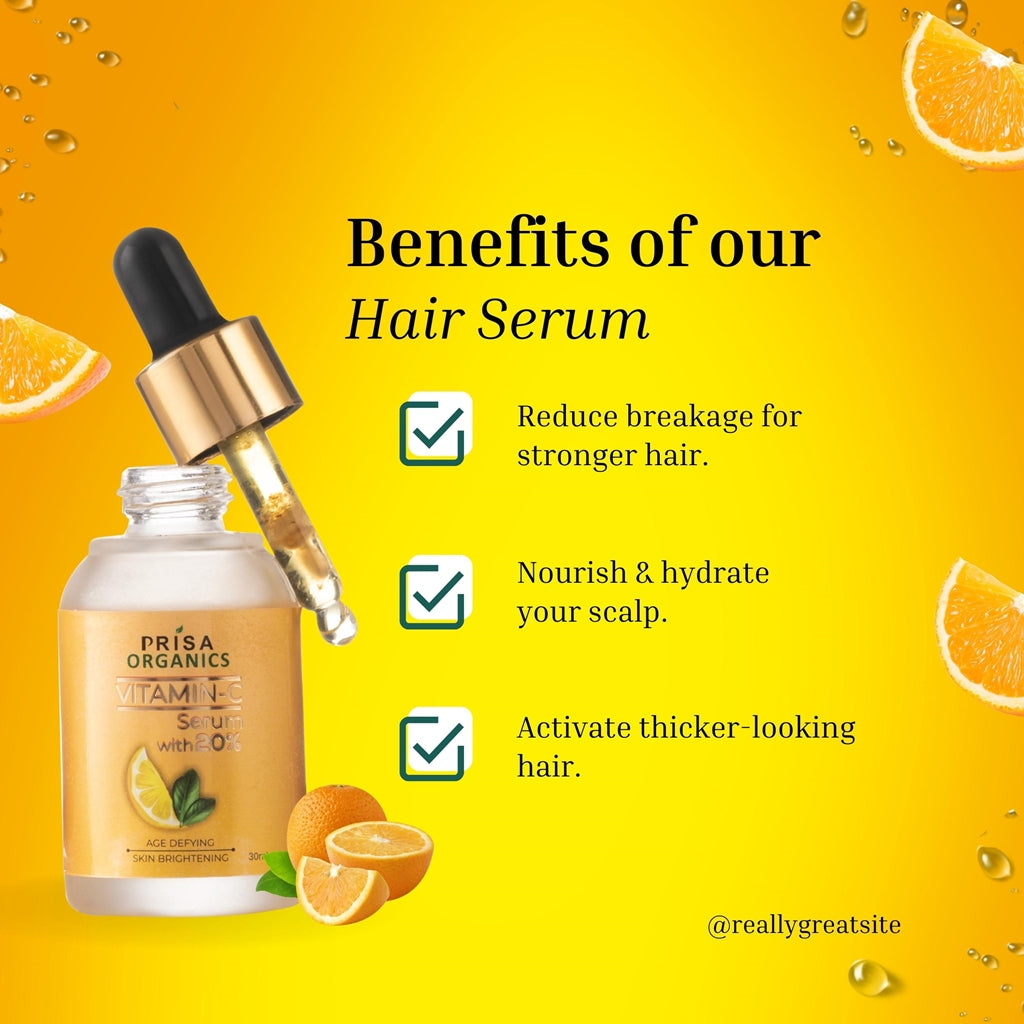 Prisa Organics Vitamin-C Serum - Distacart