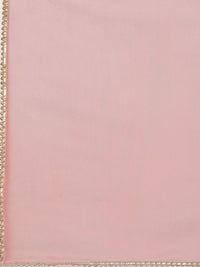 Thumbnail for Biba Women Fuchsia Yoke Design Pure Cotton Kurta with Trousers & With Dupatta - Distacart
